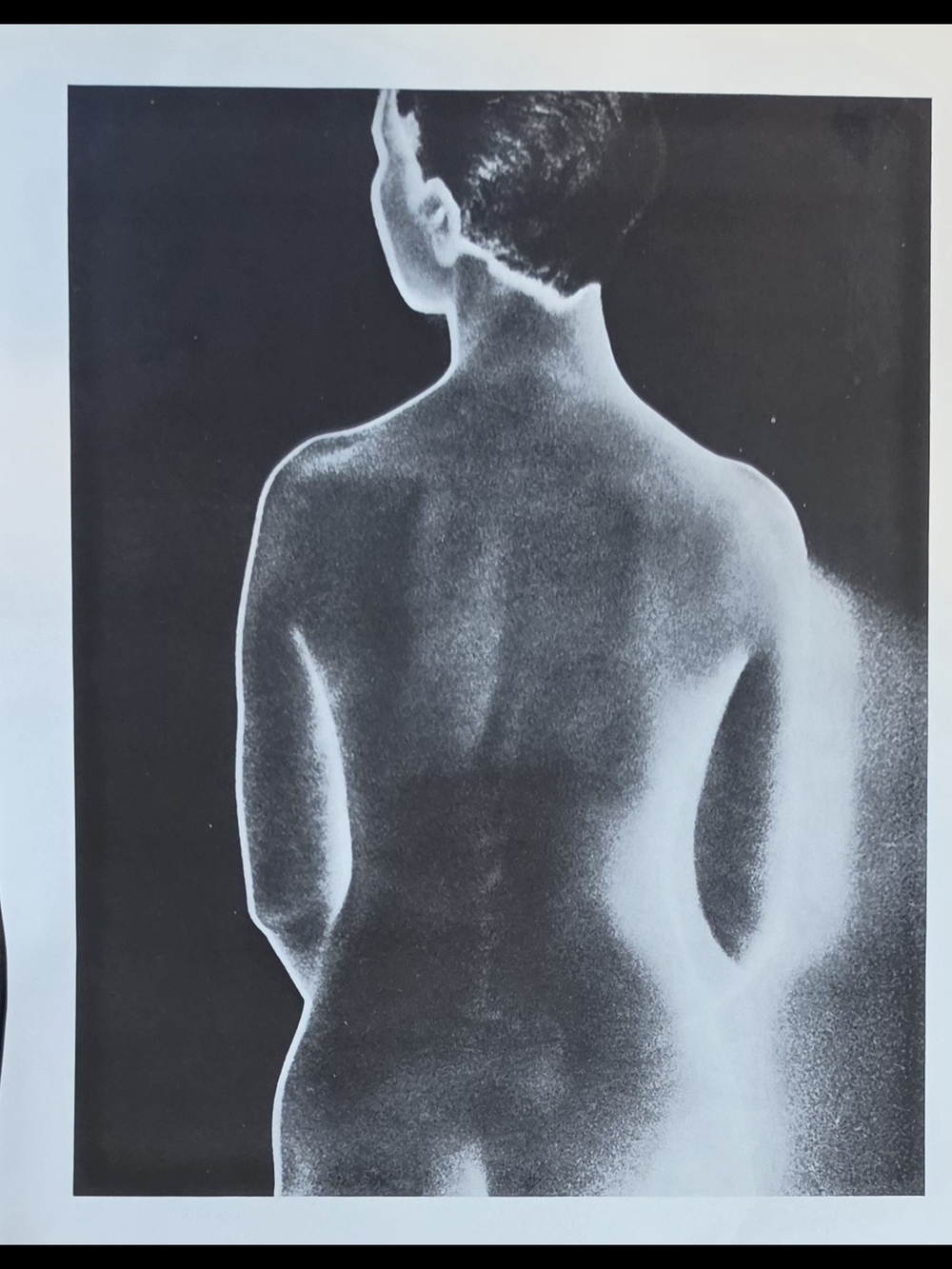 Photograph Pring Sheet titled Untitled (Solarized Nude, Paris) By Man Ray
